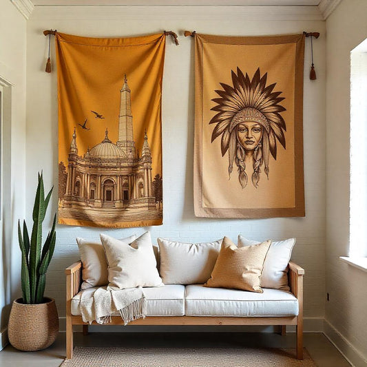 Wall Hanging Cloth History Tapestry